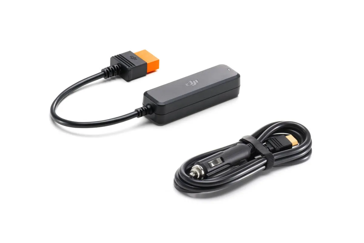 DJI,  Power Car Power Outlet to SDC Power Cable (12V/24V)