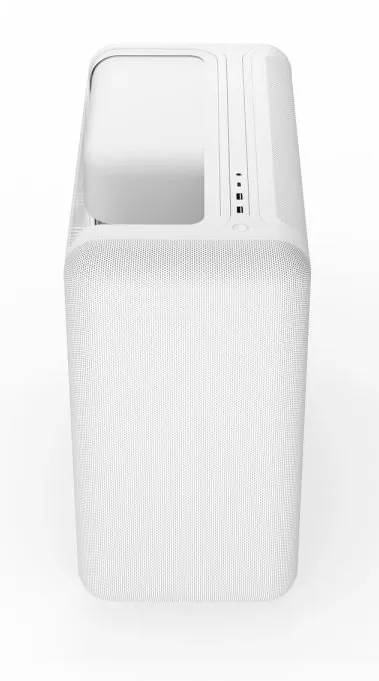 HYTE X50 midi-tower chassi med f&ouml;nster, Snow White