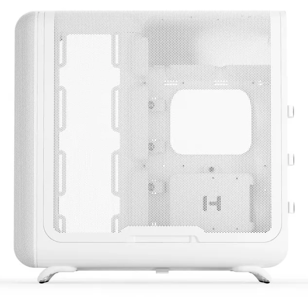 HYTE X50 midi-tower chassi med f&ouml;nster, Snow White