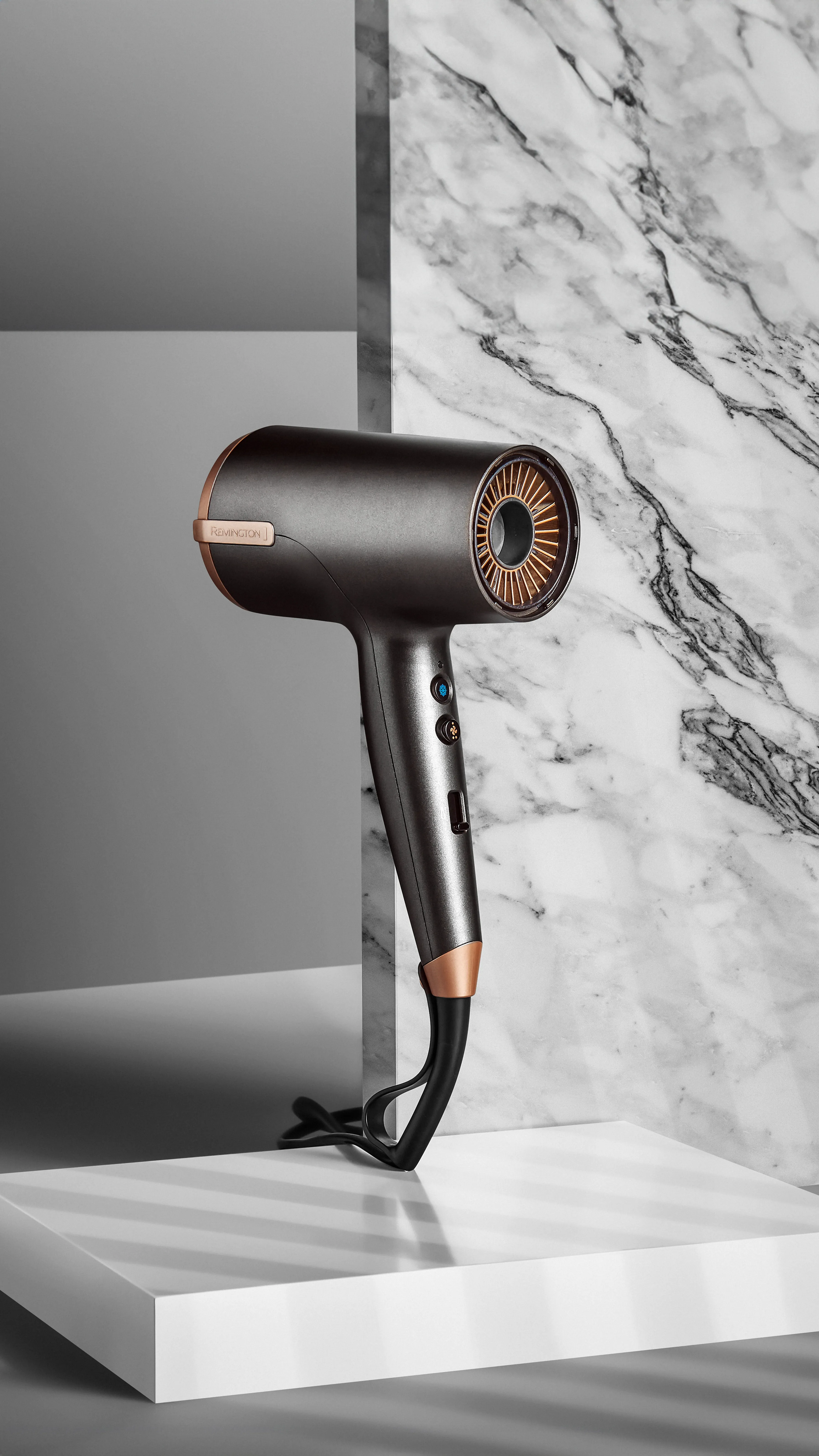 Remington ONE Dry &amp; Style D6077, 2000W hair dryer, Bronze, Grey