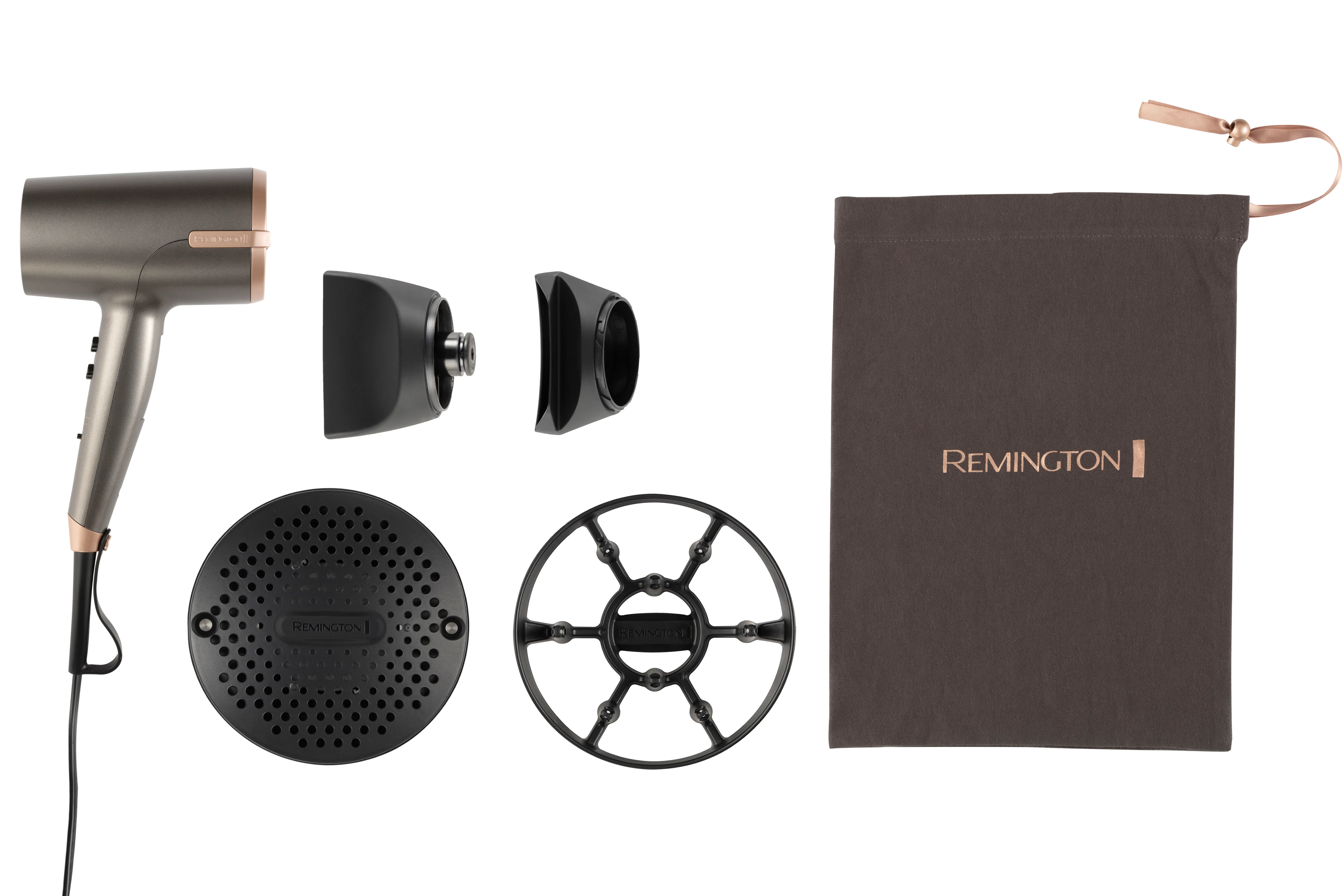 Remington ONE Dry &amp; Style D6077, 2000W hair dryer, Bronze, Grey