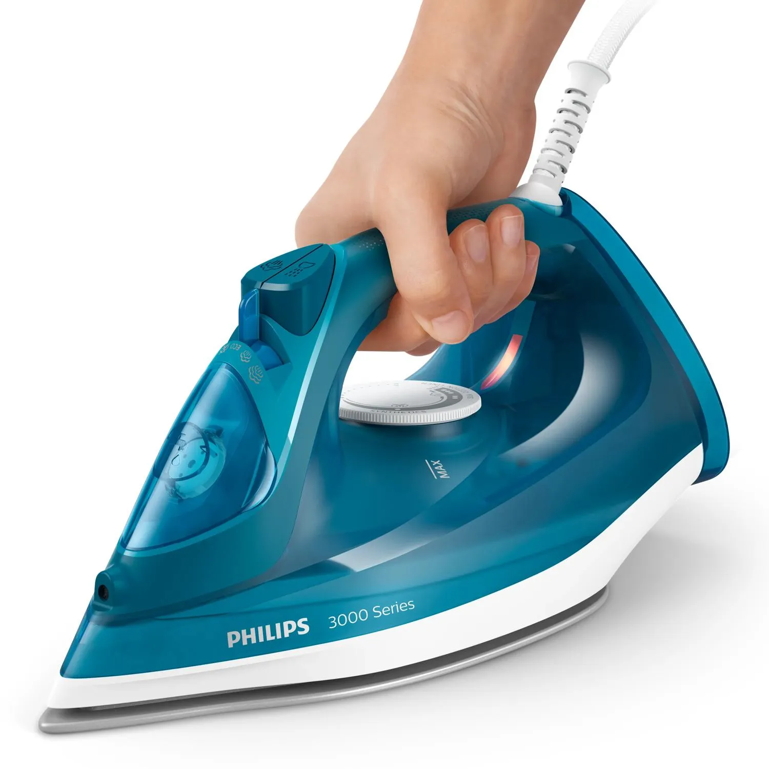 Philips DST3040/70 Steam Iron, 2600W, 0.3L, Blue