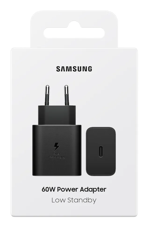 Samsung 60W USB-C GAN - charger, Black