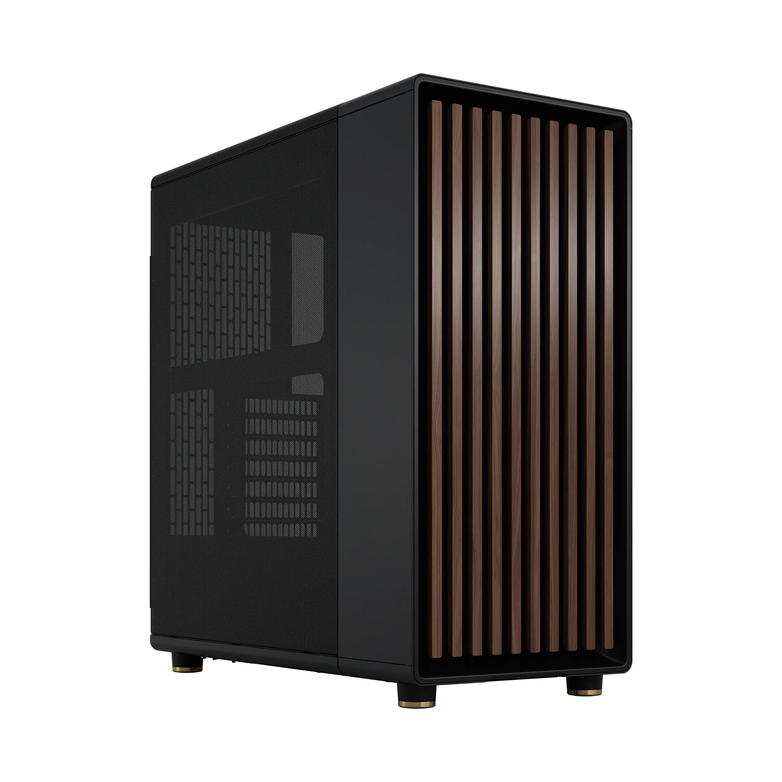 Fractal Design North - Mid Tower case with window, Charcoal Black Mesh