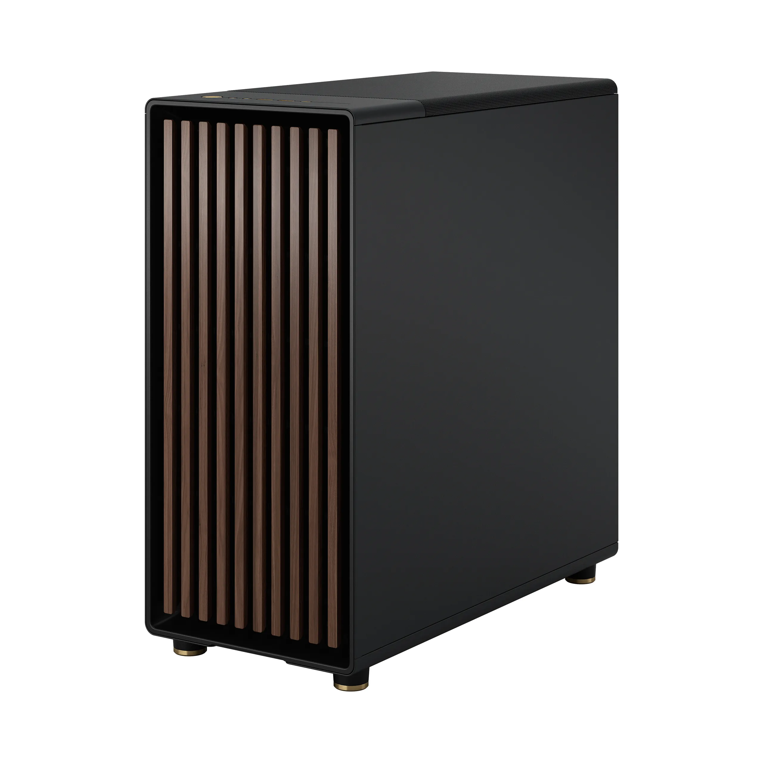Fractal Design North - Mid Tower chassi med f&ouml;nster, Charcoal Black Mesh