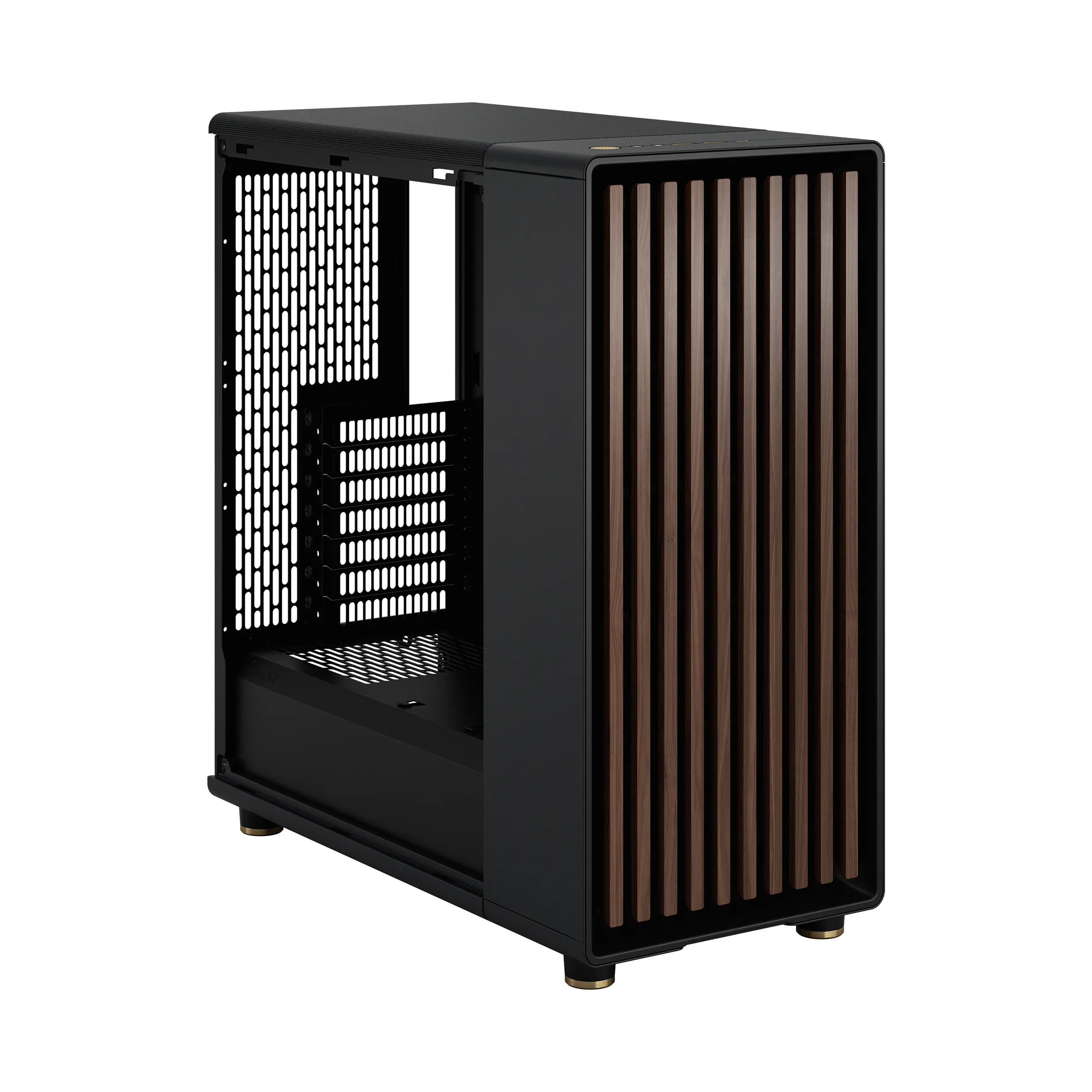 Fractal Design North - Mid Tower case with window, Charcoal Black Mesh