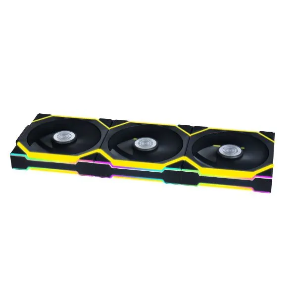 Lian Li UNI FAN SL Wireless, 3-pack, 120mm - case fan, Black