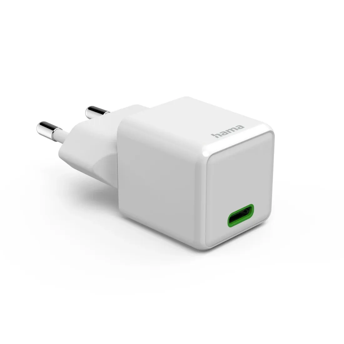 HAMA Mini Fast Charger USB-C PD 25W White