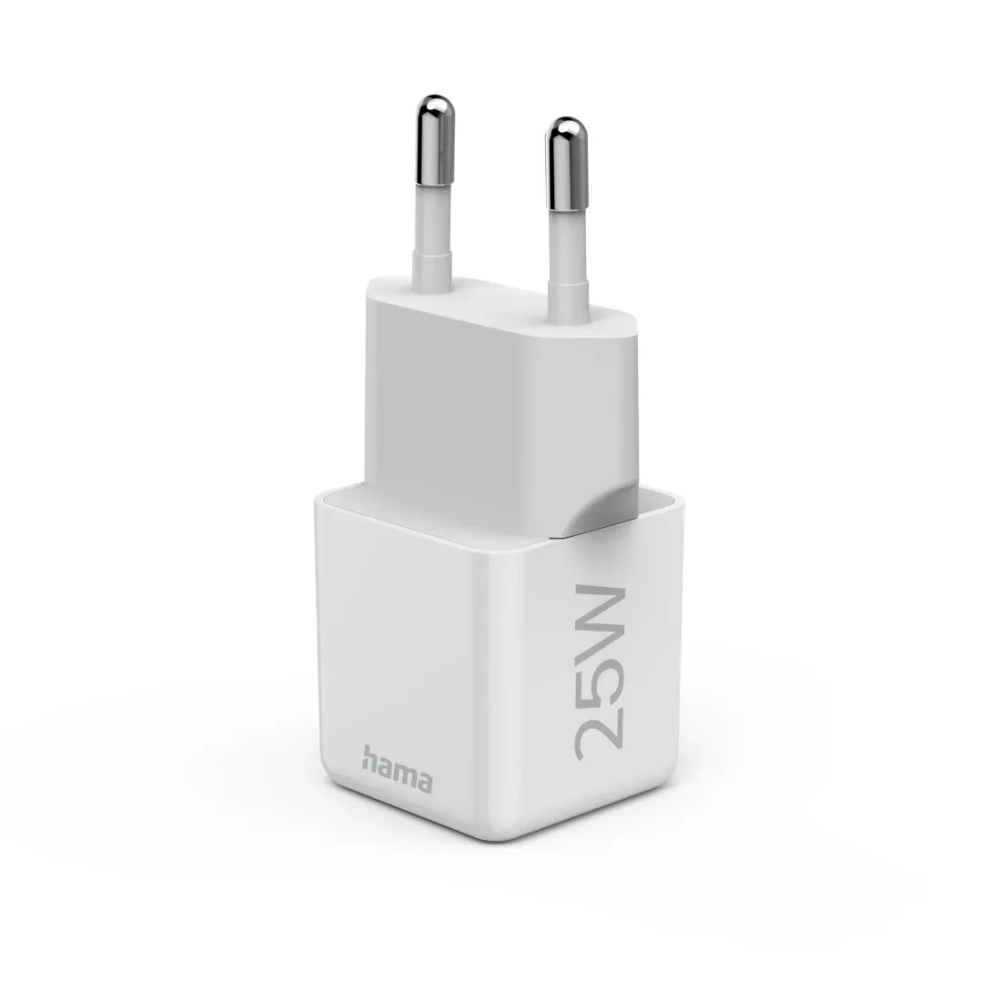 HAMA Mini Fast Charger USB-C PD 25W White