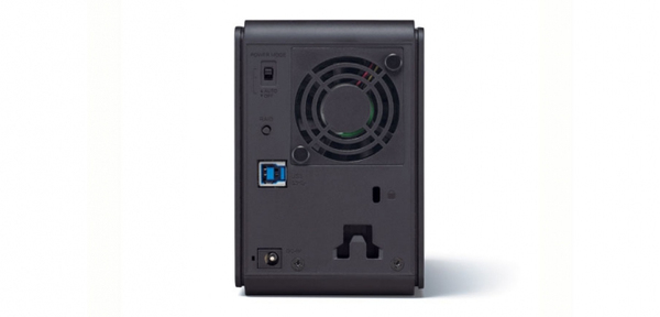 Buffalo DriveStation Duo 16 GB - External HDD, Black