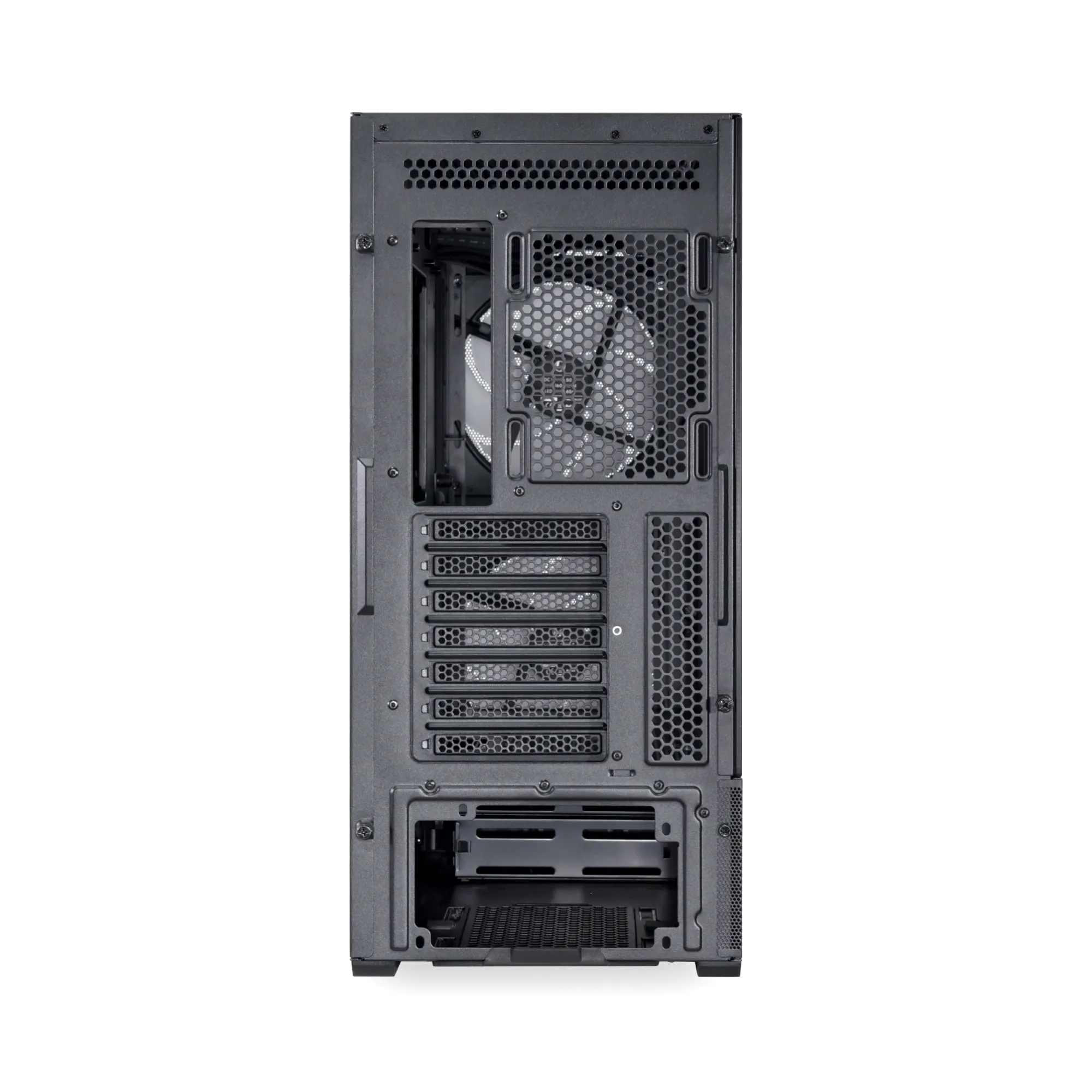 Lian Li LANCOOL 206RX Midi-Tower Case with window and RGB lighting, Black