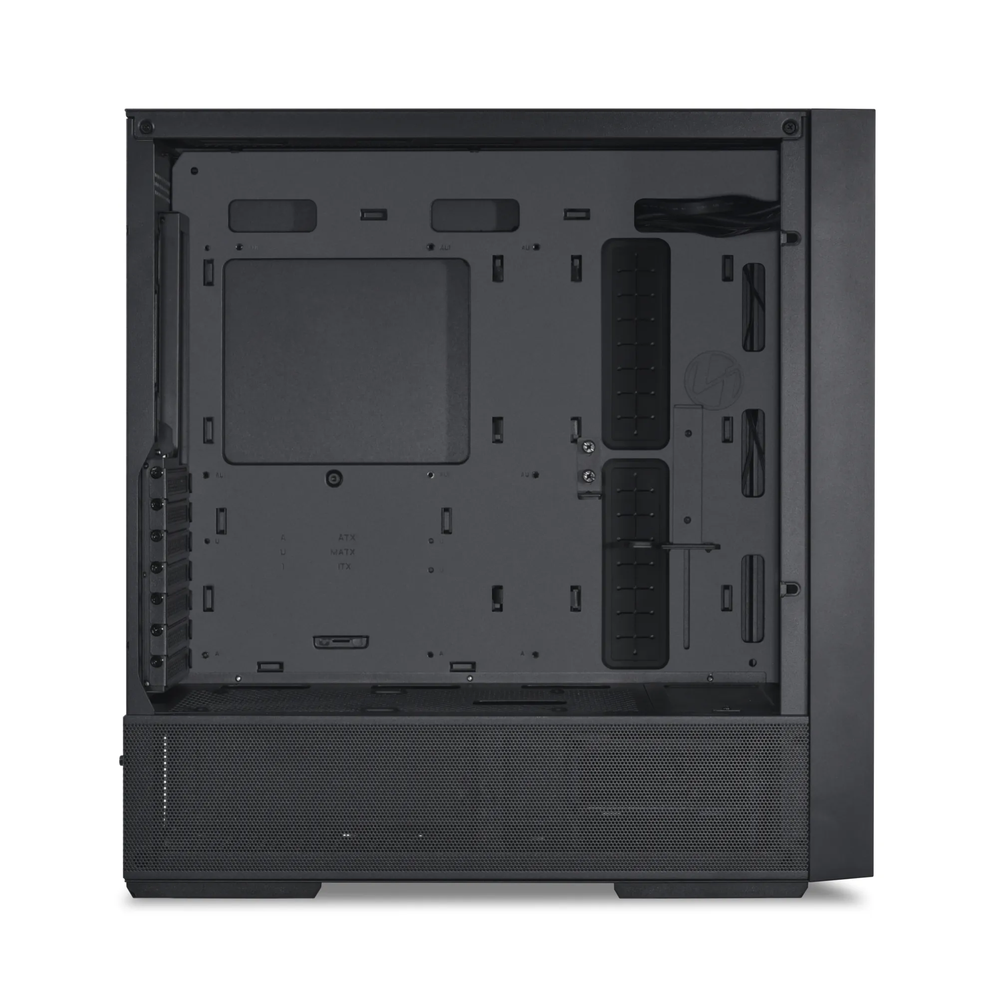 Lian Li LANCOOL 206RX Midi-Tower Case with window and RGB lighting, Black