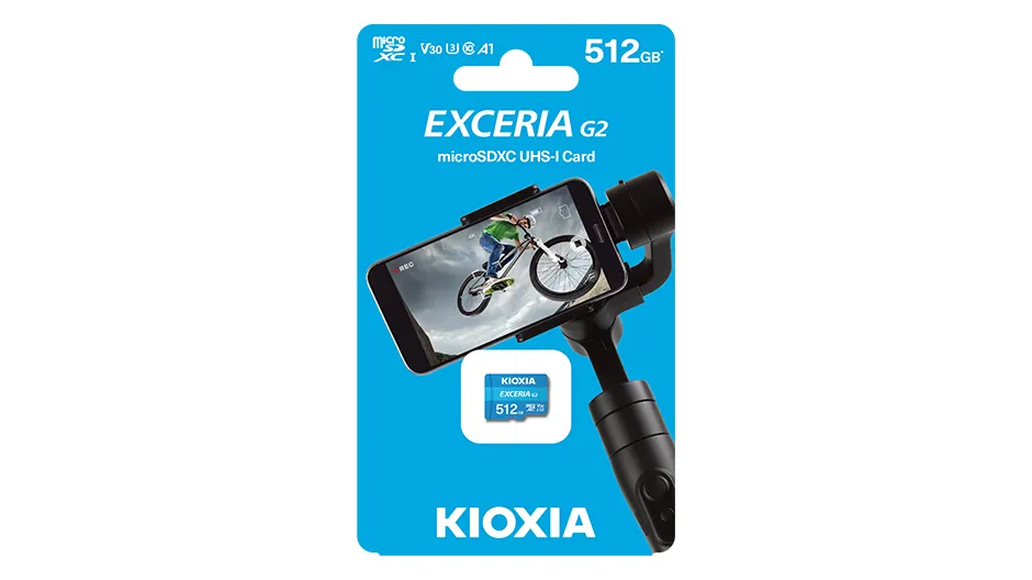 Kioxia MicroSD Exceria G2 512GB