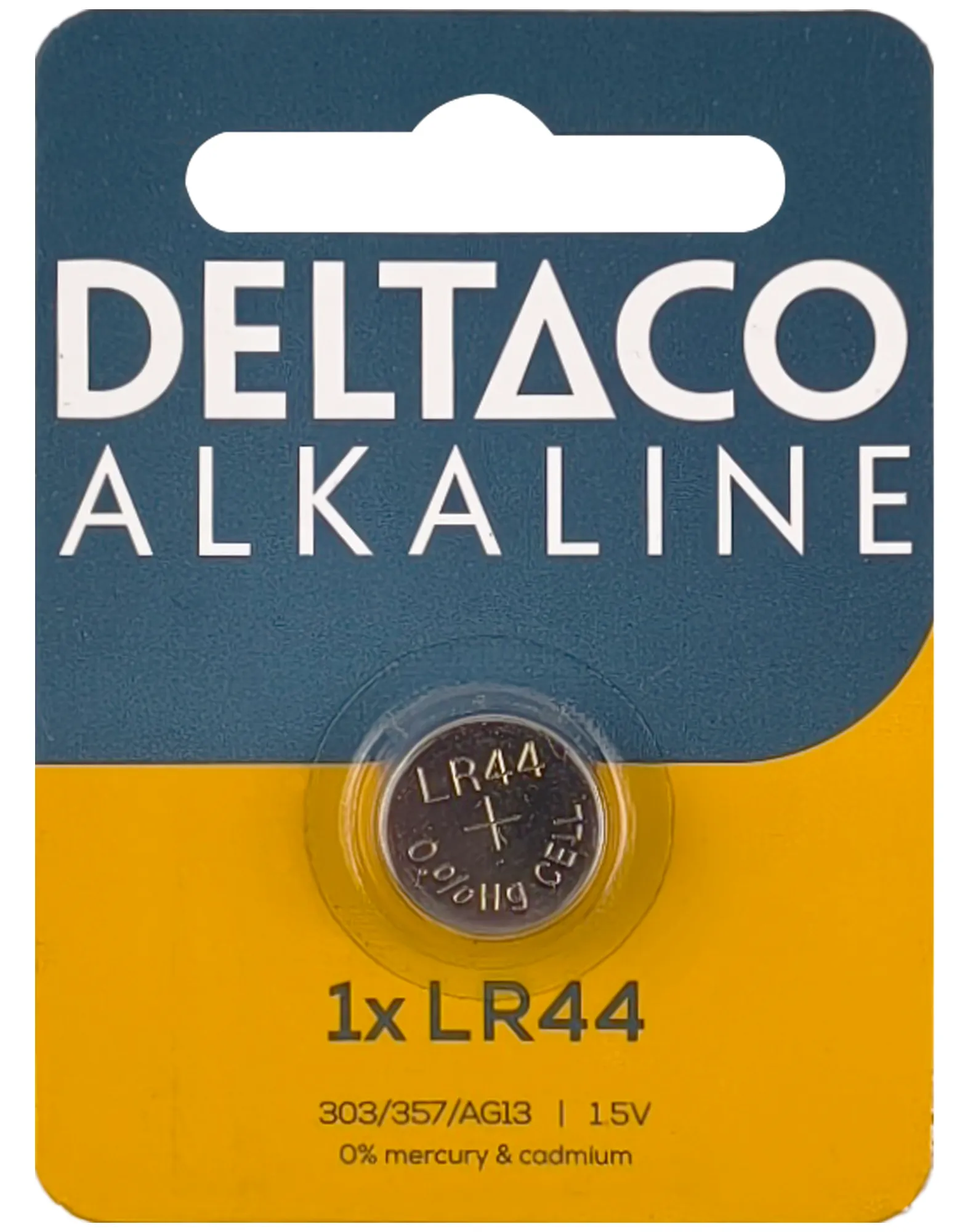 DELTACO LR44 - Alkalinen nappiparisto