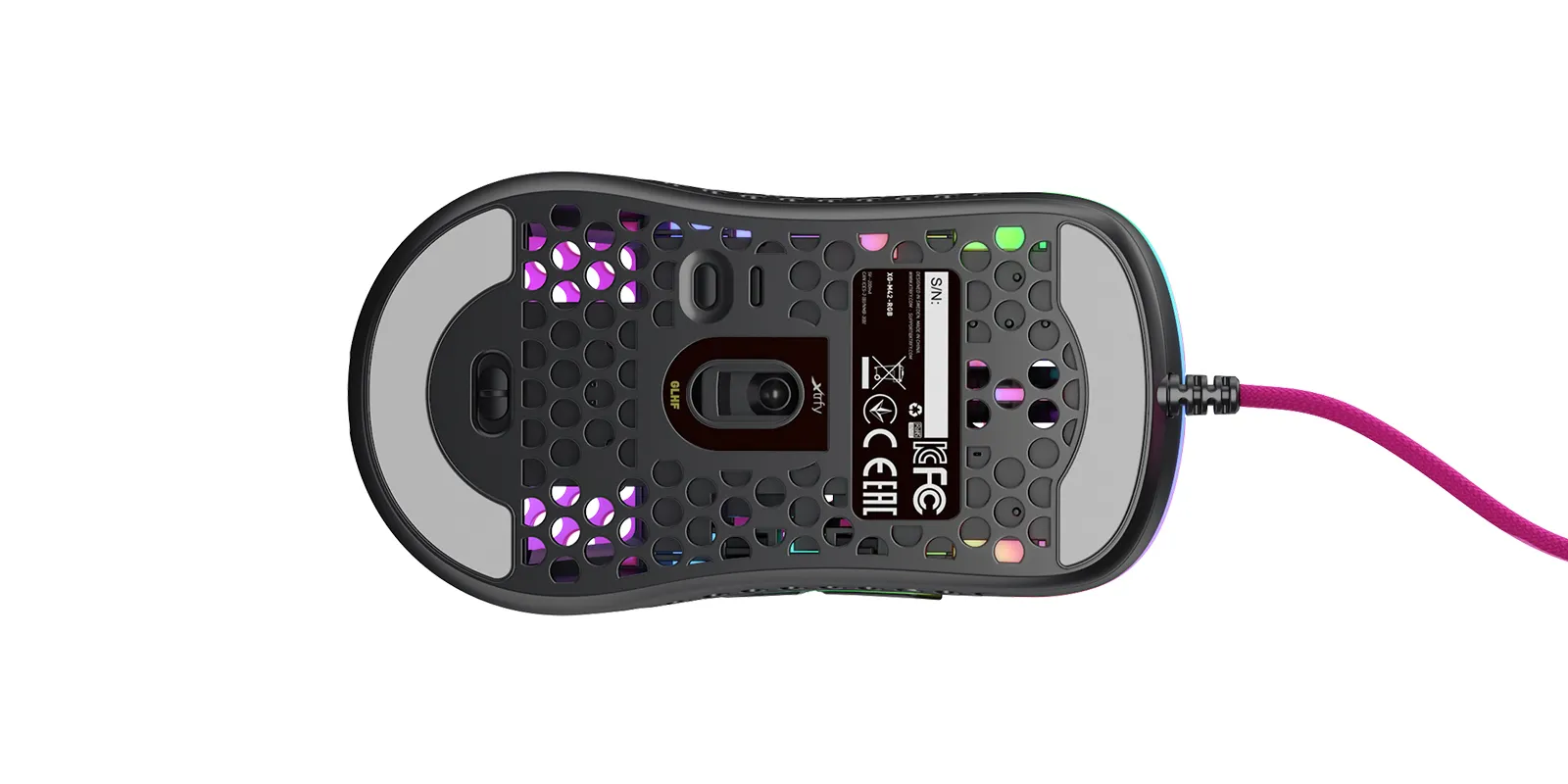 Xtrfy M42 RGB - gaming mouse, Pink Xtrfy M42 RGB - gaming mouse, Pink