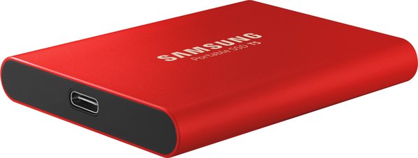 Samsung T5 1TB - External SSD, Red