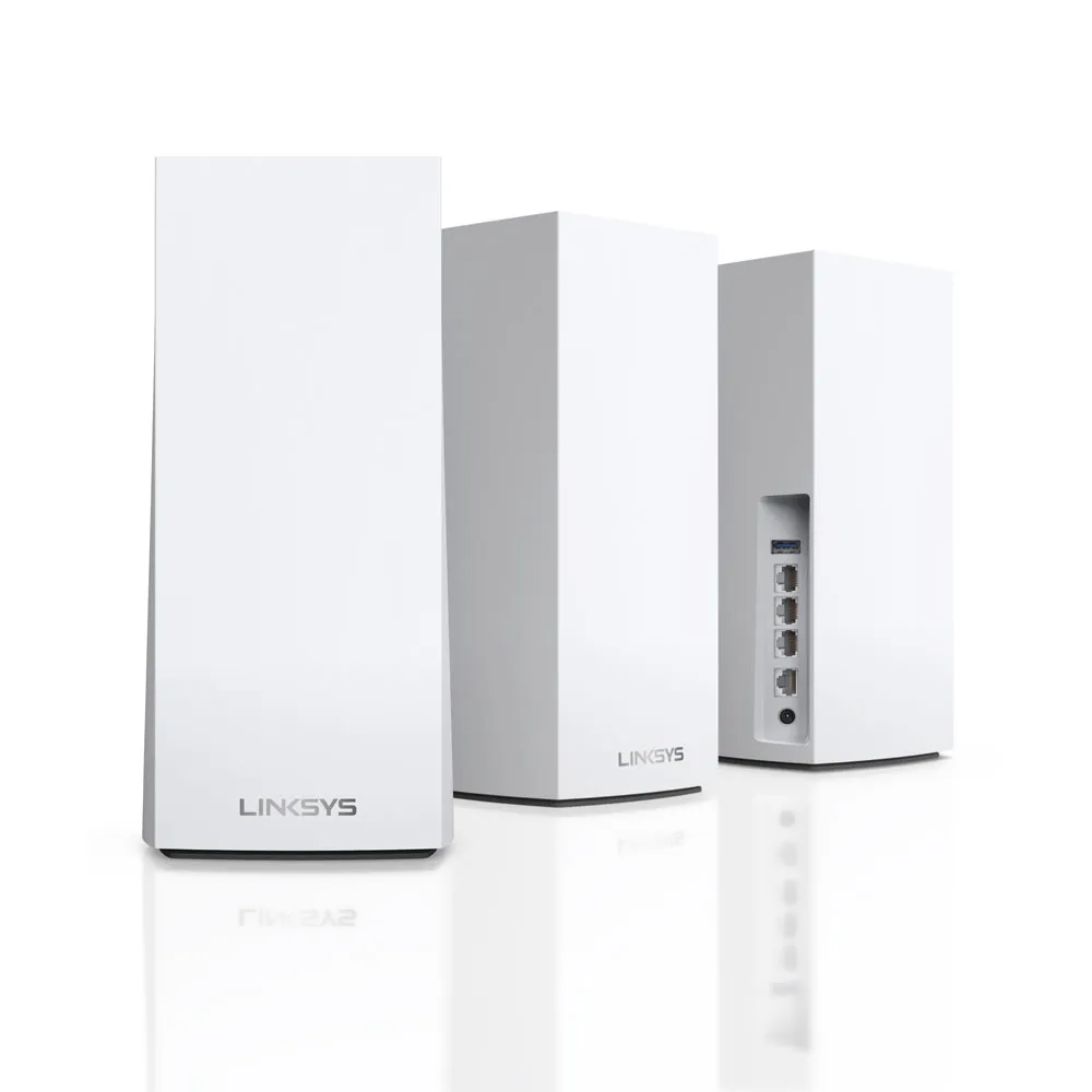 Linksys Velop, AX4200, Tri-band, Wi-Fi 6 - Mesh system, 3-pack