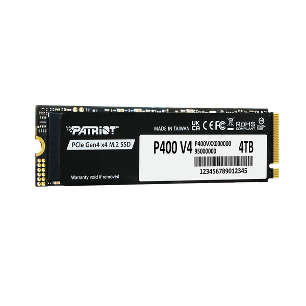 Patriot P400 V4 2TB, SSD (PCIe 4.0 x4, NVMe 2.0, M.2 2280)