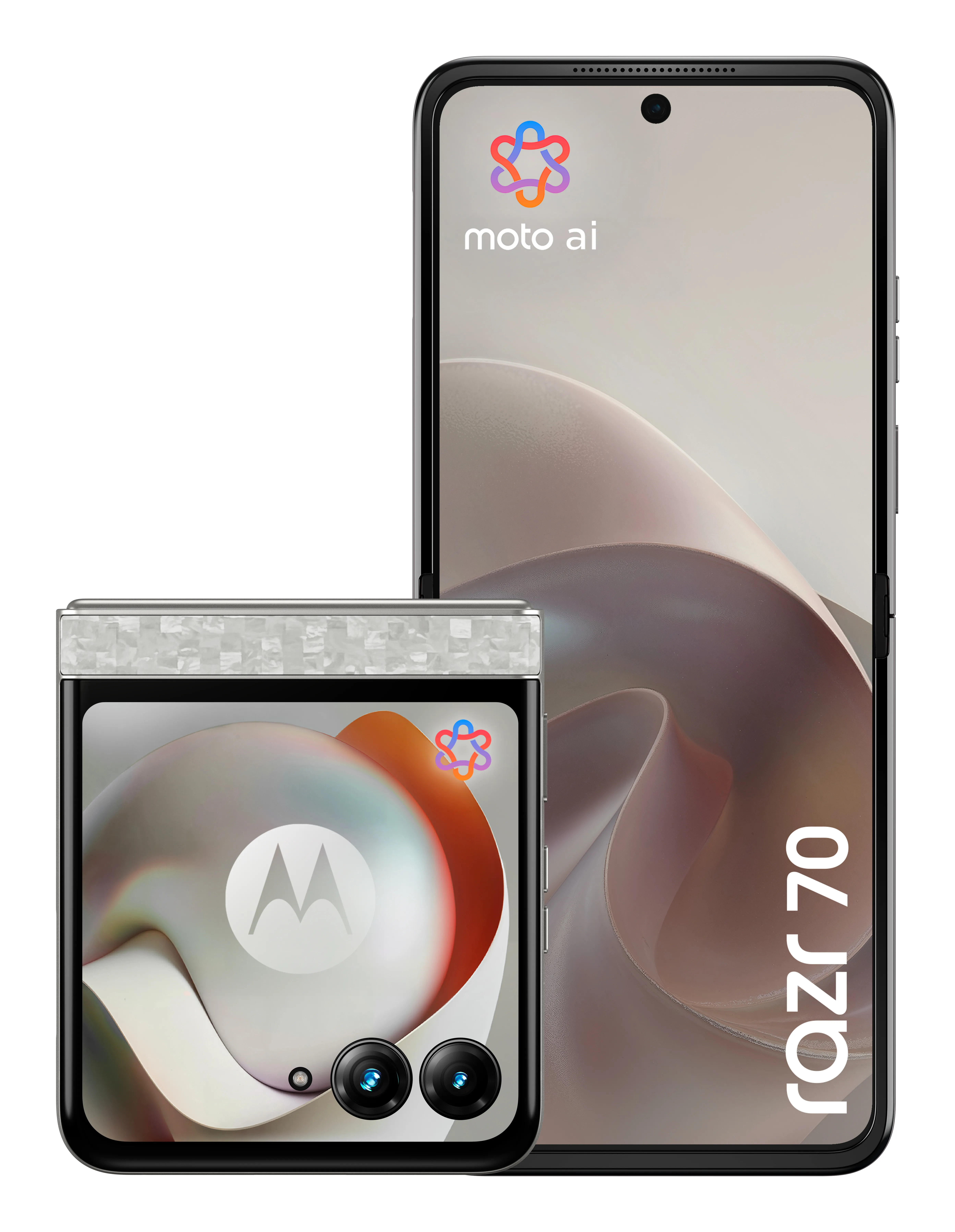 Motorola Razr 70 5G 8/256GB, PANTONE Bright White