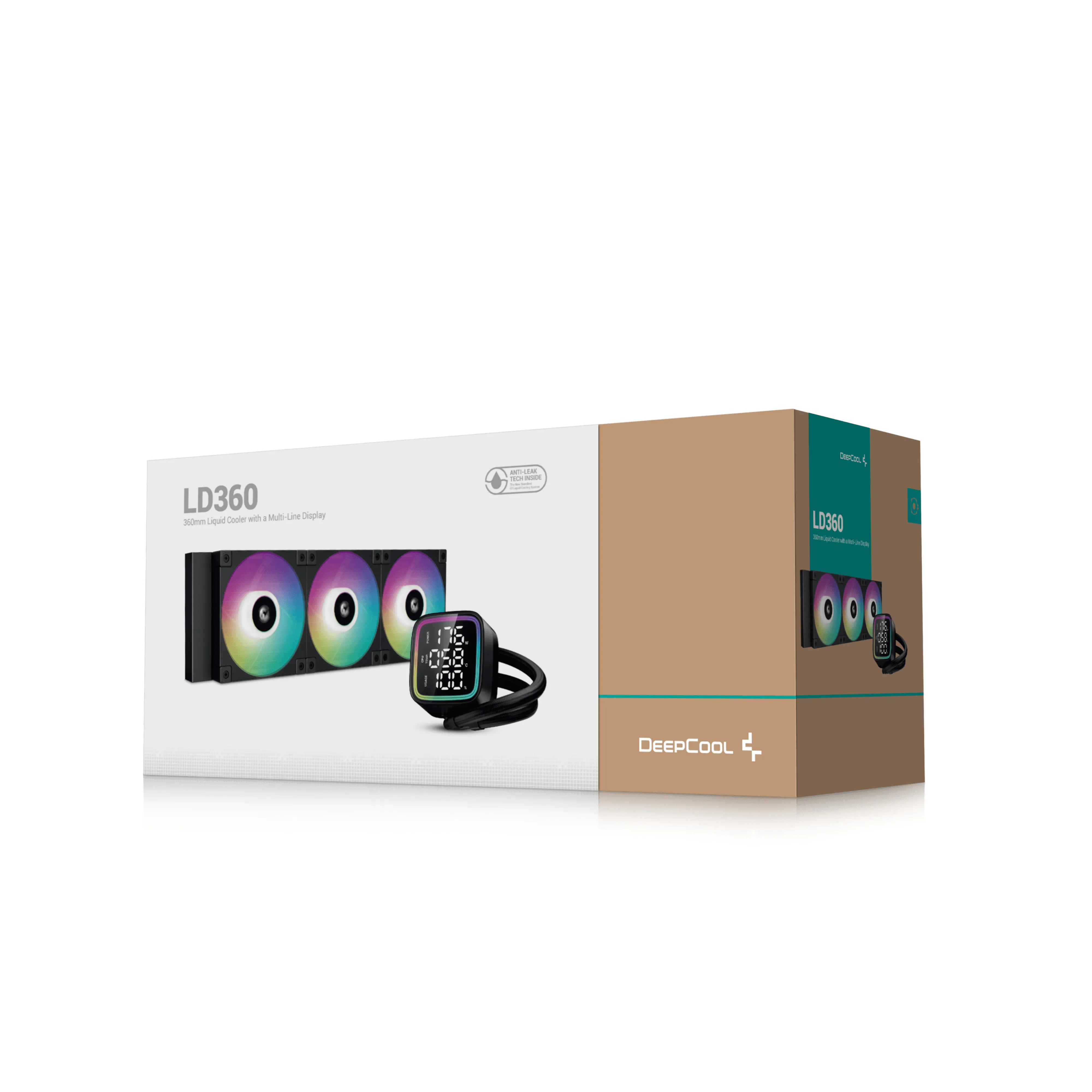 DeepCool LD360 - v&auml;tskekylare, svart