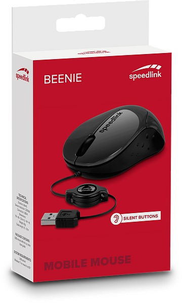 Speedlink Beenie - mouse, Black