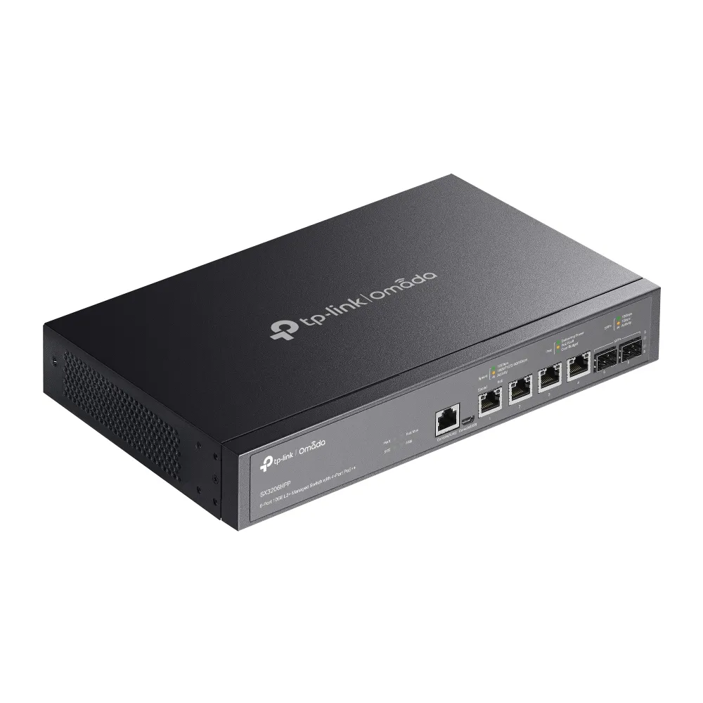 TP-Link Omada SX3206HPP (JetStream) PoE - Managed switch, Black