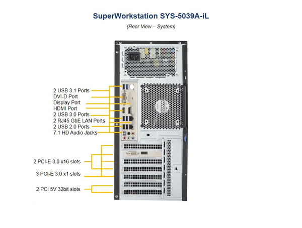 Supermicro SuperServer SYS-5039A-iL