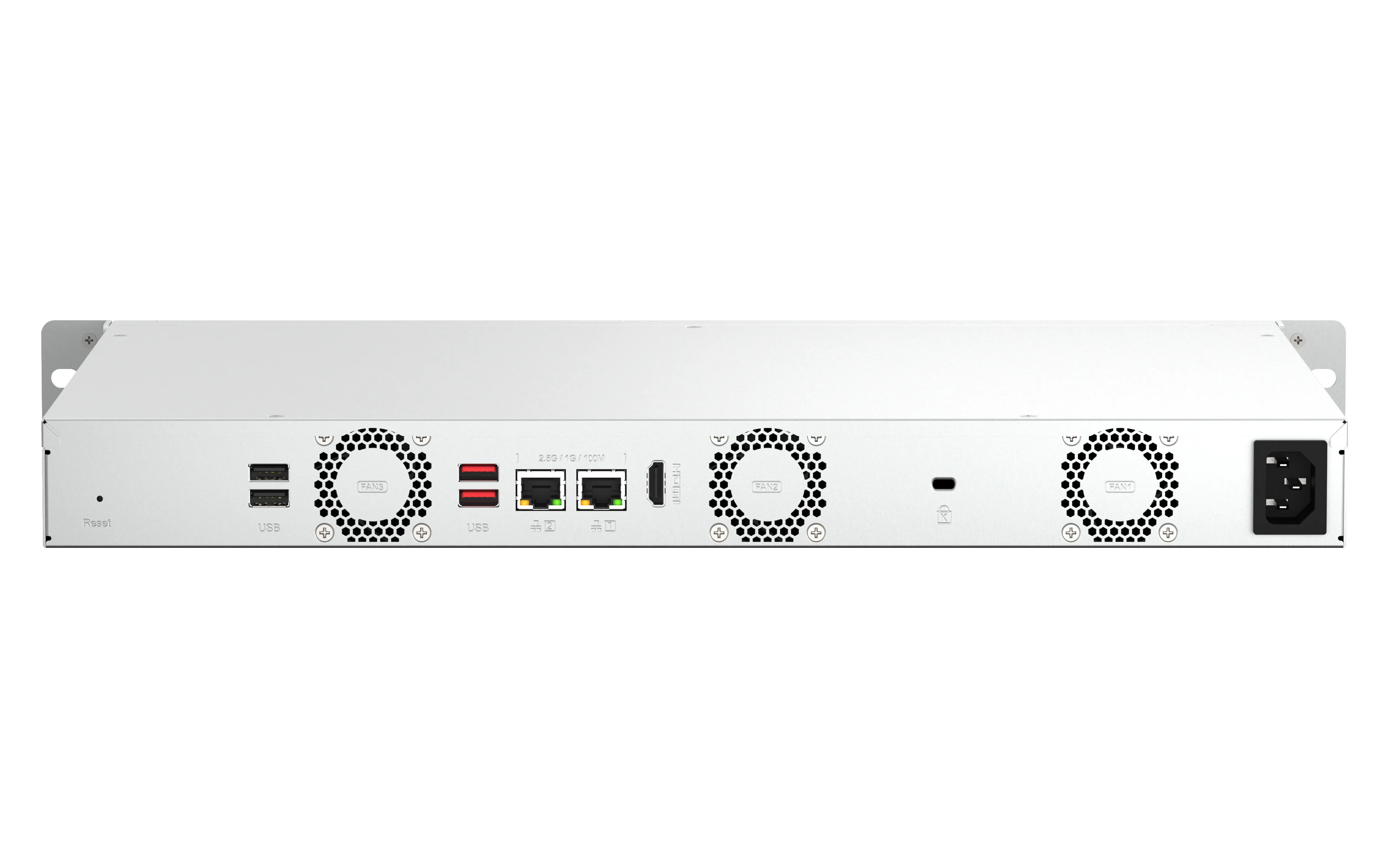 QNAP 4-bay short depth 12inch rackmount NAS Intel Celeron N5105/N5095 quad-core