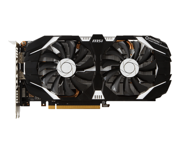 MSI GeForce GTX 1060 OC 6GB -n&auml;yt&ouml;nohjain