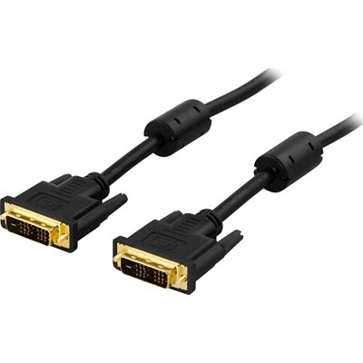 DVI monitorikaapeli, DVI-D u-u, Single Link, 15m