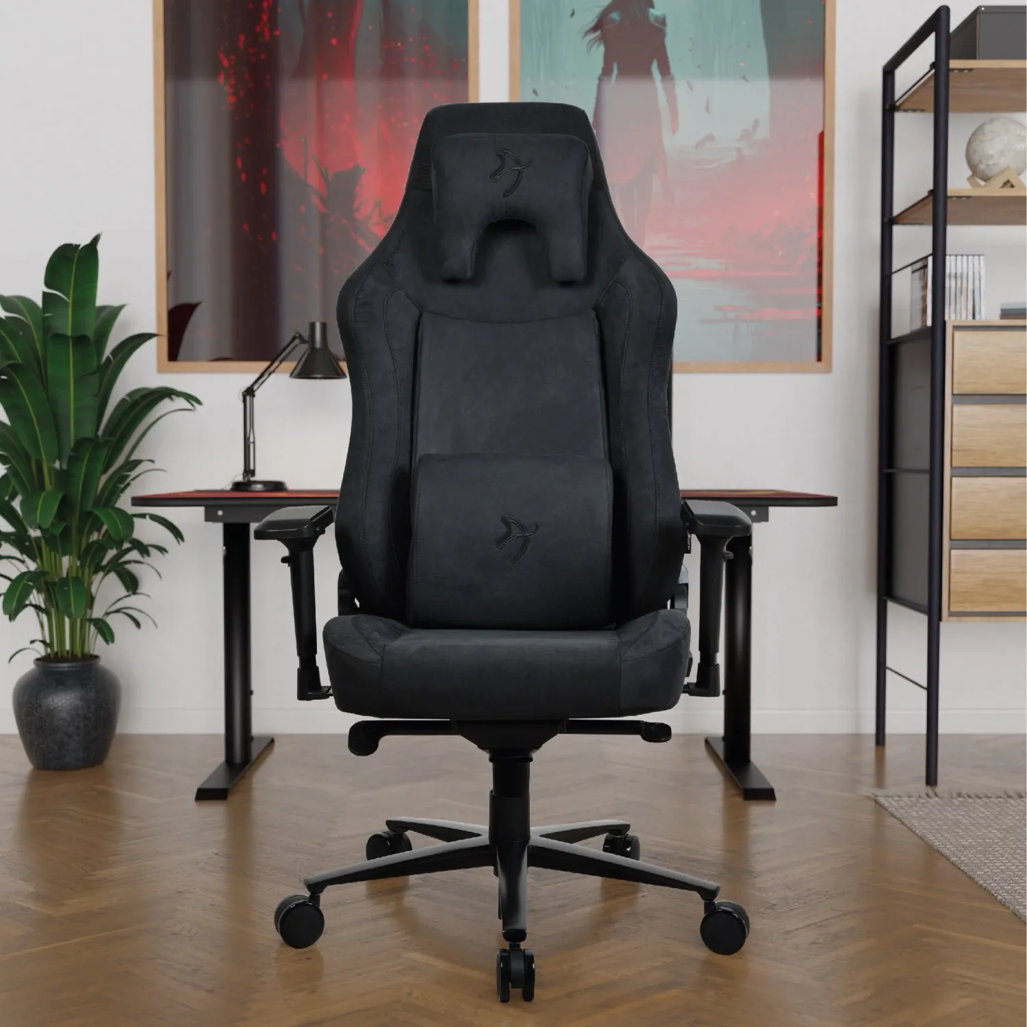Arozzi Vernazza XL Supersoft -pelituoli, musta