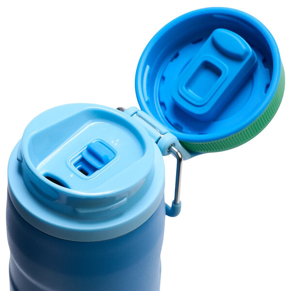 STANLEY IceFlow Twist Flip Bottle 0.47 Liters Recycled Stainless Steel Goldenrod Coral