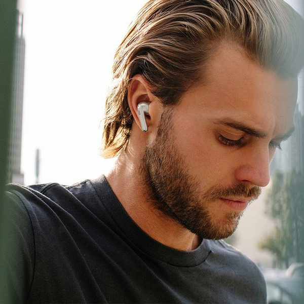 HAPPY PLUGS Air1 Zen Headphone In-Ear TWS Silver