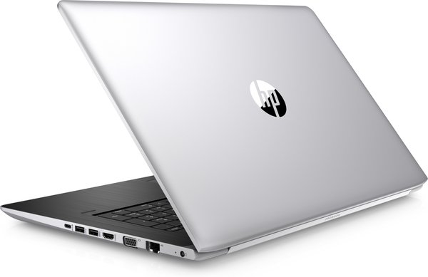HP 17.3" ProBook 470 G5, 512GB SSD, GeForce 930MX 2GB, Win 10 Pro - Notebook, Silver, Musta