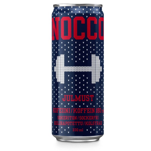 NOCCO Julmust - energidryck 330ml 24-pack