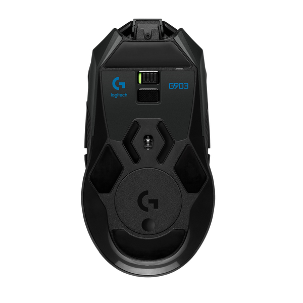 Logitech G903 Lightspeed RGB -langaton pelihiiri, musta