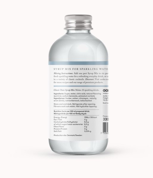 Aarke Classic Tonic Syrup - smakkoncentrat, 330 ml