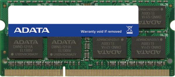 ADATA ADDS1600W4G11-S DDR3L SODIMM 4GB ADATA 1600MHz CL11 1.35V