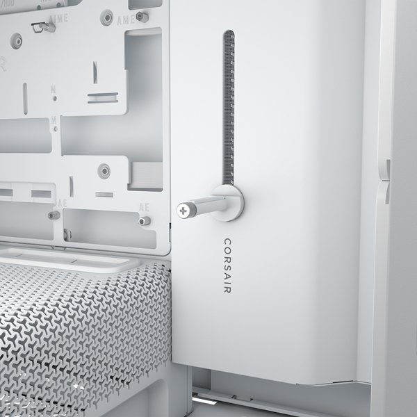 Corsair FRAME 4000D WOOD RS Midi-Tower Case with window, White/Oak