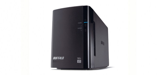 Buffalo DriveStation Duo 16 GB - External HDD, Black