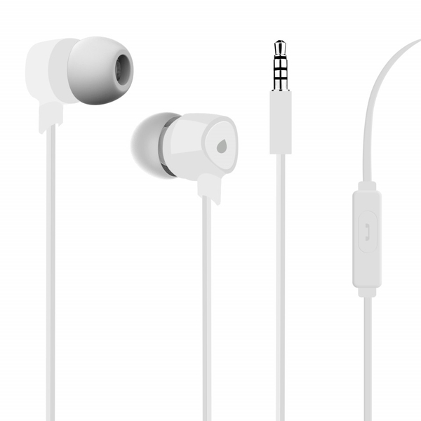 Puro Prisma Stereo In-Ear Earphone, White