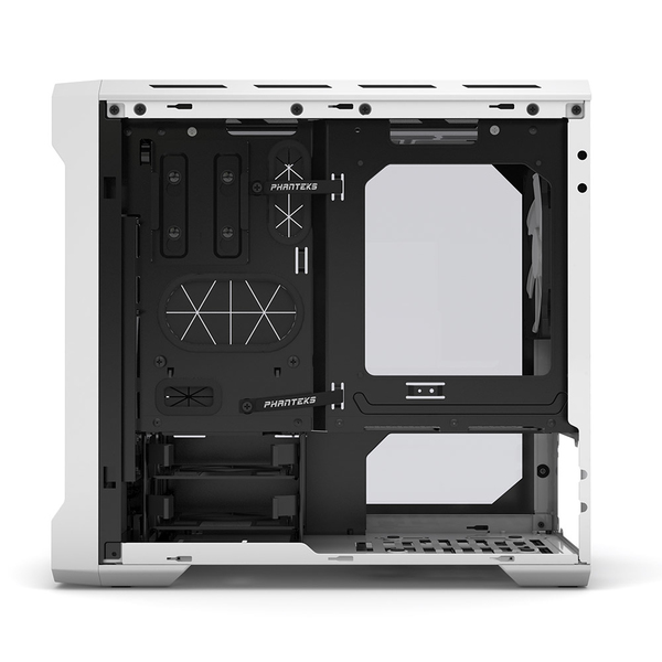 Phanteks Enthoo Evolv iTX Tempered Glass. RGB LED.  White