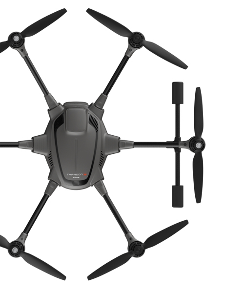 YUNEEC Dr&ouml;nare Typhoon H Plus RS RTF 2x Batteri och Ryggs&auml;ck