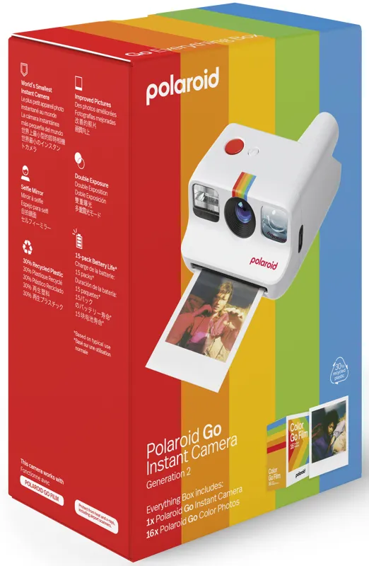 POLAROID Camera Go Gen. 2 E-box White