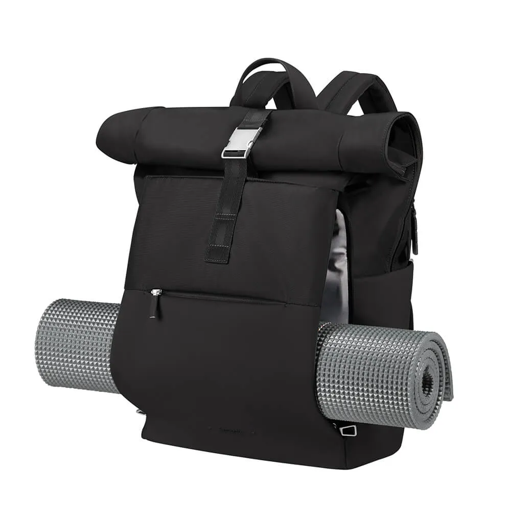Samsonite 4Pack Rolltop - datorryggsäck, svart, 15.6" Samsonite 4Pack Rolltop - datorryggsäck, svart, 15.6"