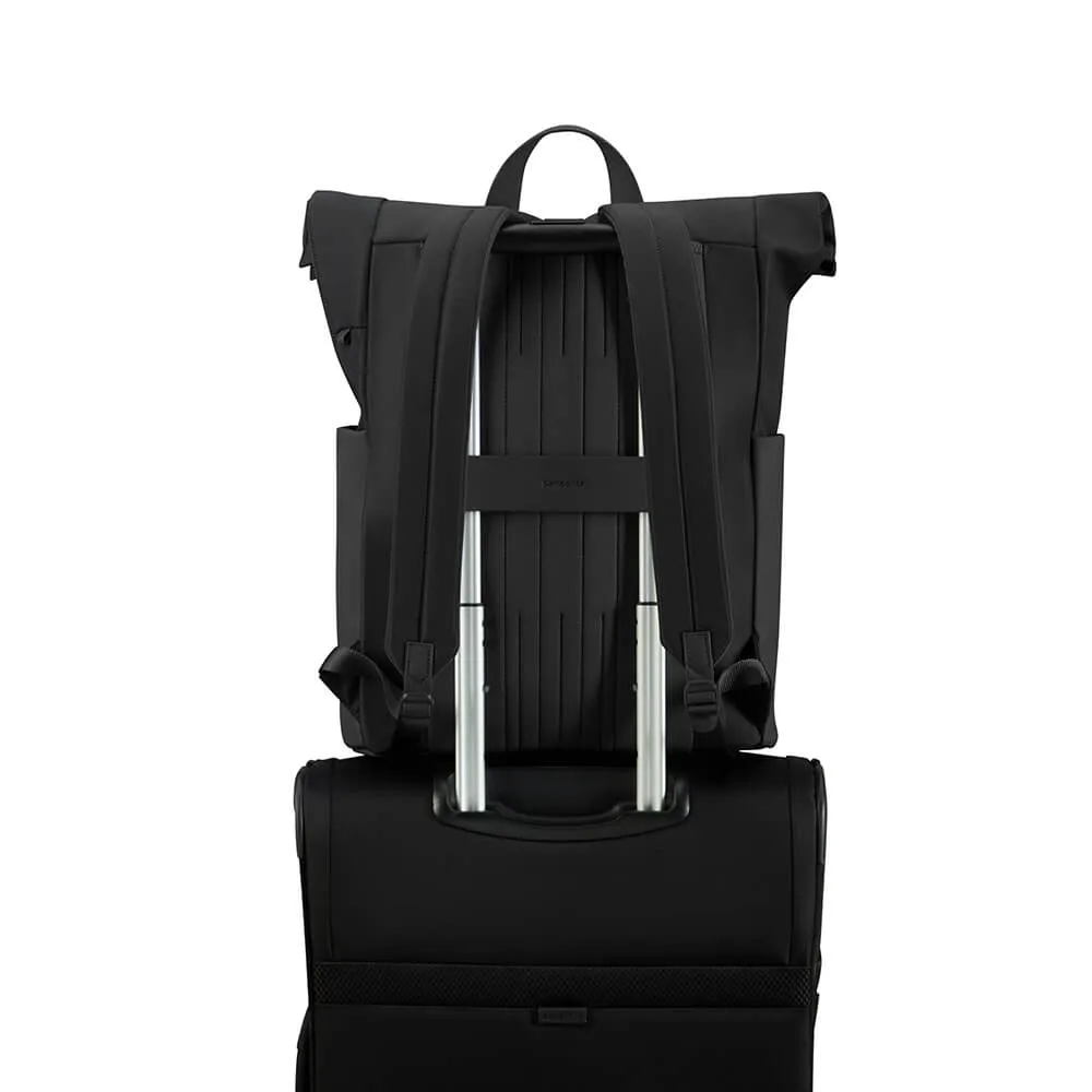 Samsonite 4Pack Rolltop - datorryggsäck, svart, 15.6" Samsonite 4Pack Rolltop - datorryggsäck, svart, 15.6"
