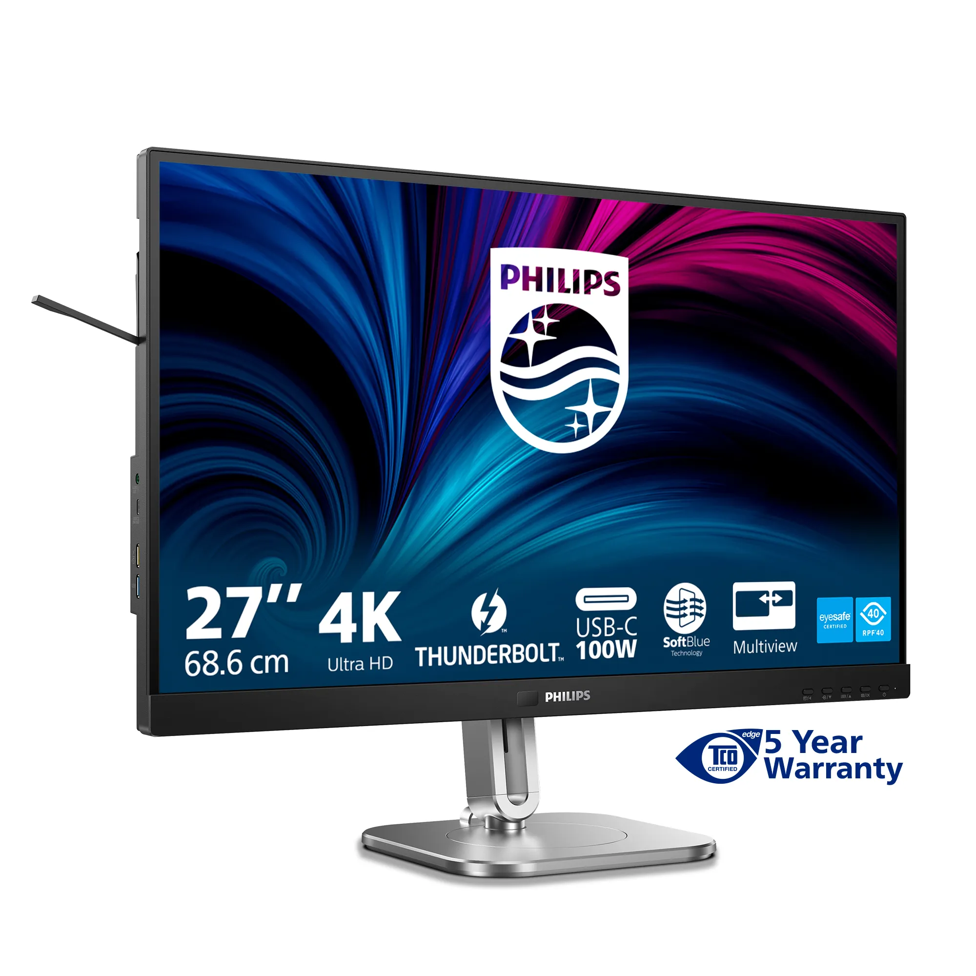 Philips 27&quot; 6000 series 27B2U6903/00 4K UHD, USB-C, IPS - monitor