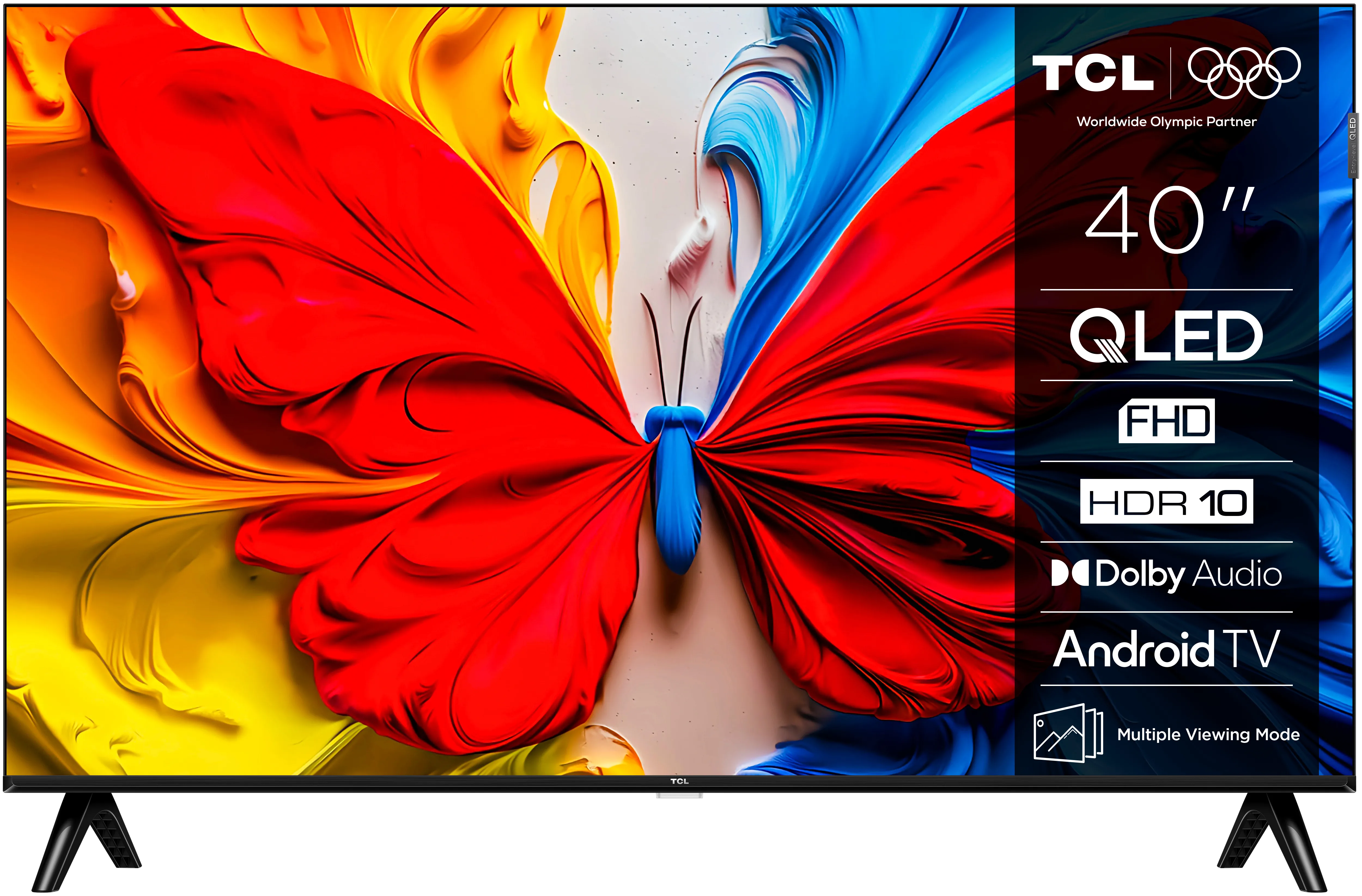 TCL 40S5K 40" Full HD QLED Android TV, 60Hz, HDR10