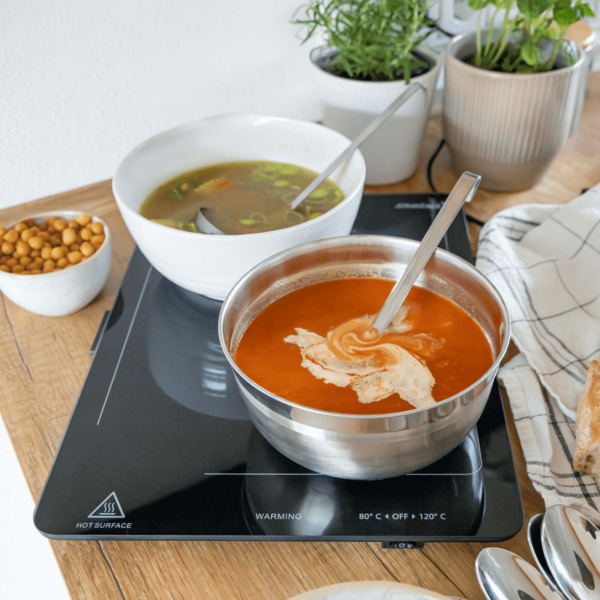 Steba WP 300 Warming Plate, 320 Watt, Black