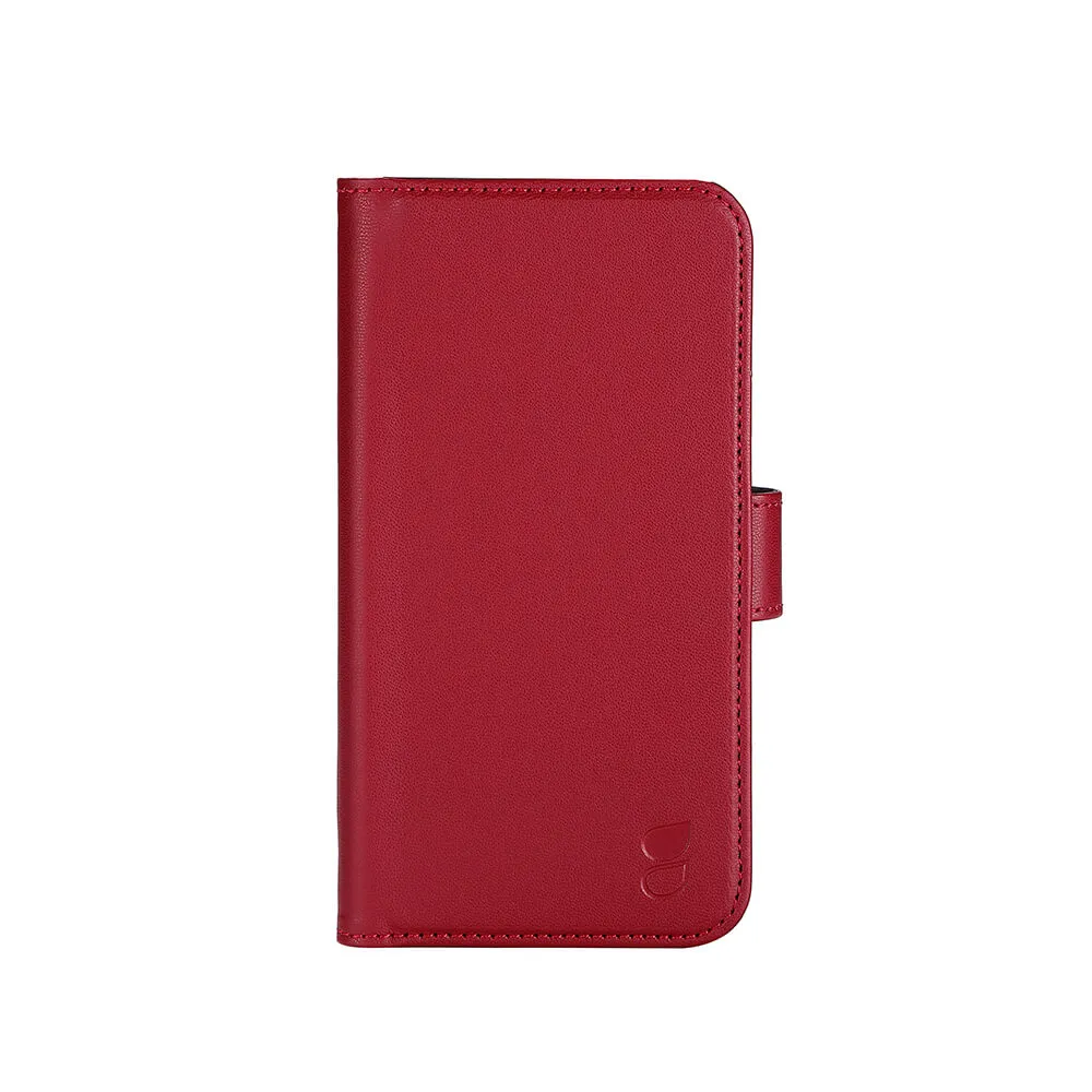 GEAR Wallet, iPhone 14 - pl&aring;nboksfodral, R&ouml;d